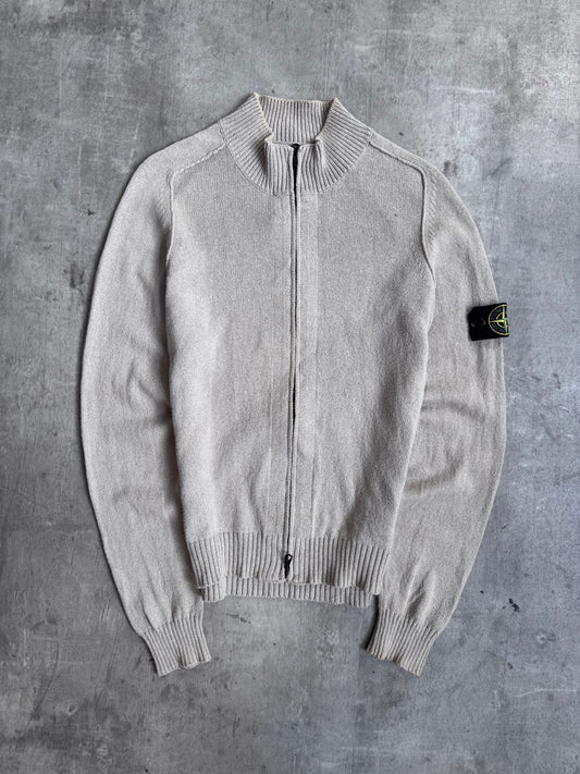 Stone Island Re-issue Beige Knit Jumper