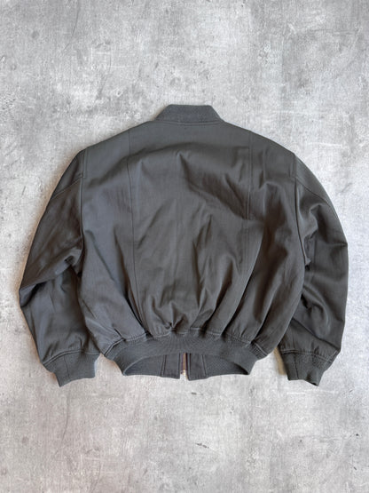 1980s Christian Dior Deep Olive Two Pocket Blouson