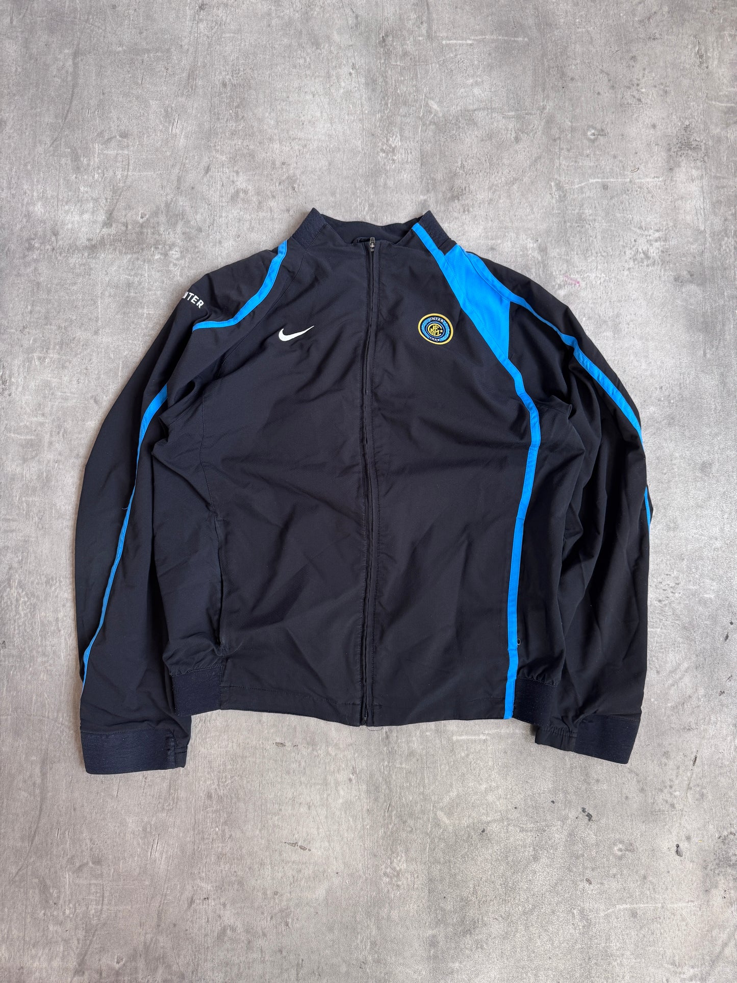 Nike 2006-07 Inter Milan Internazionale Patch Embroidered Track Jacket