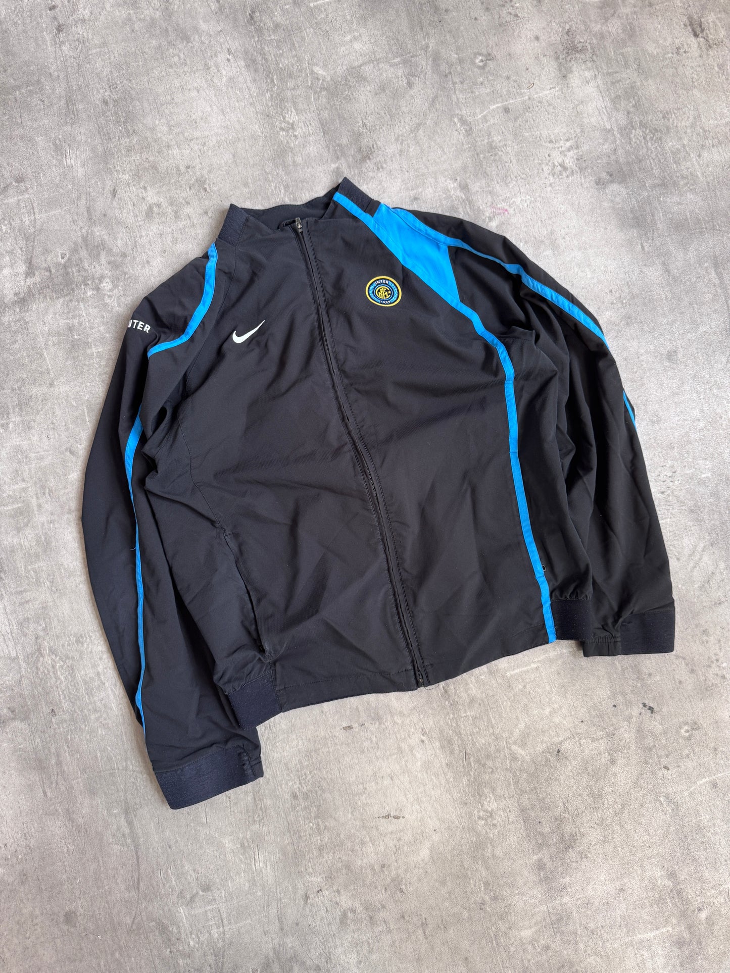Nike 2006-07 Inter Milan Internazionale Patch Embroidered Track Jacket