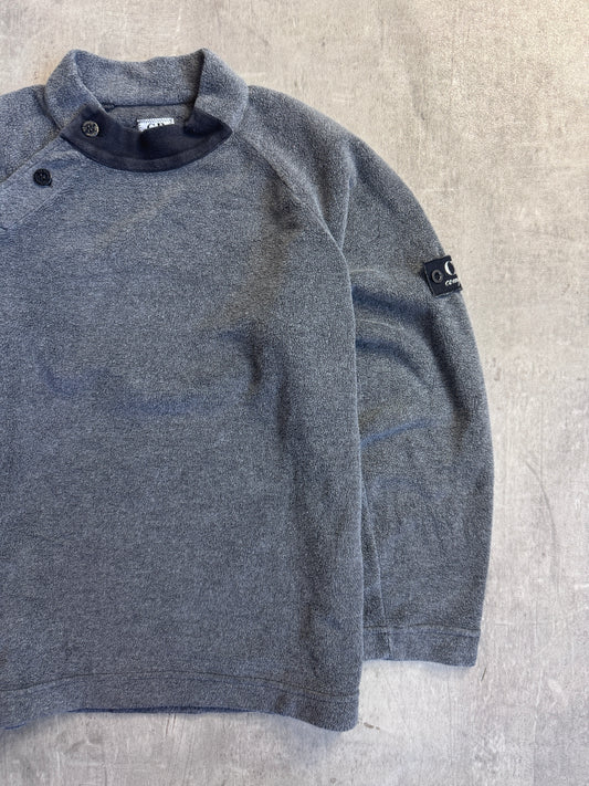 A/W 2000 C.P. Company Grey Fleece Sweater
