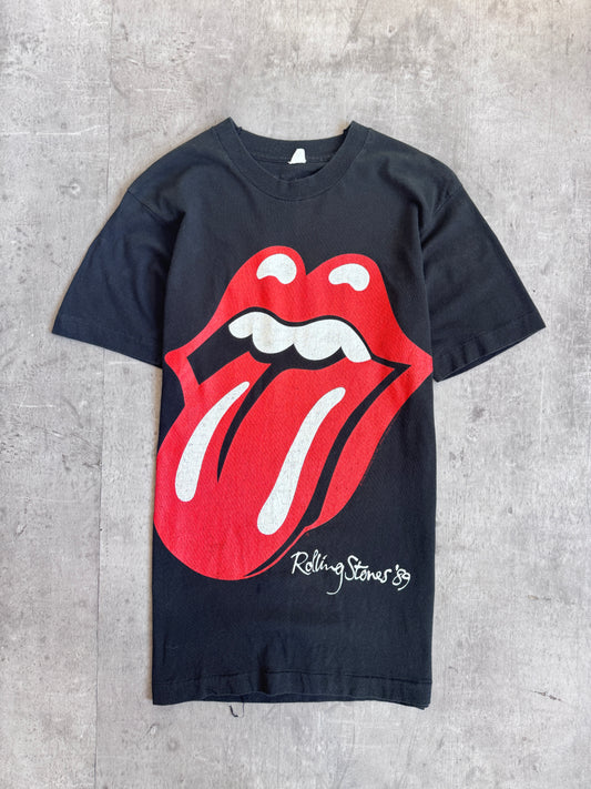 1989 Rolling Stones North USA Tour Single Stitch Graphic Tee