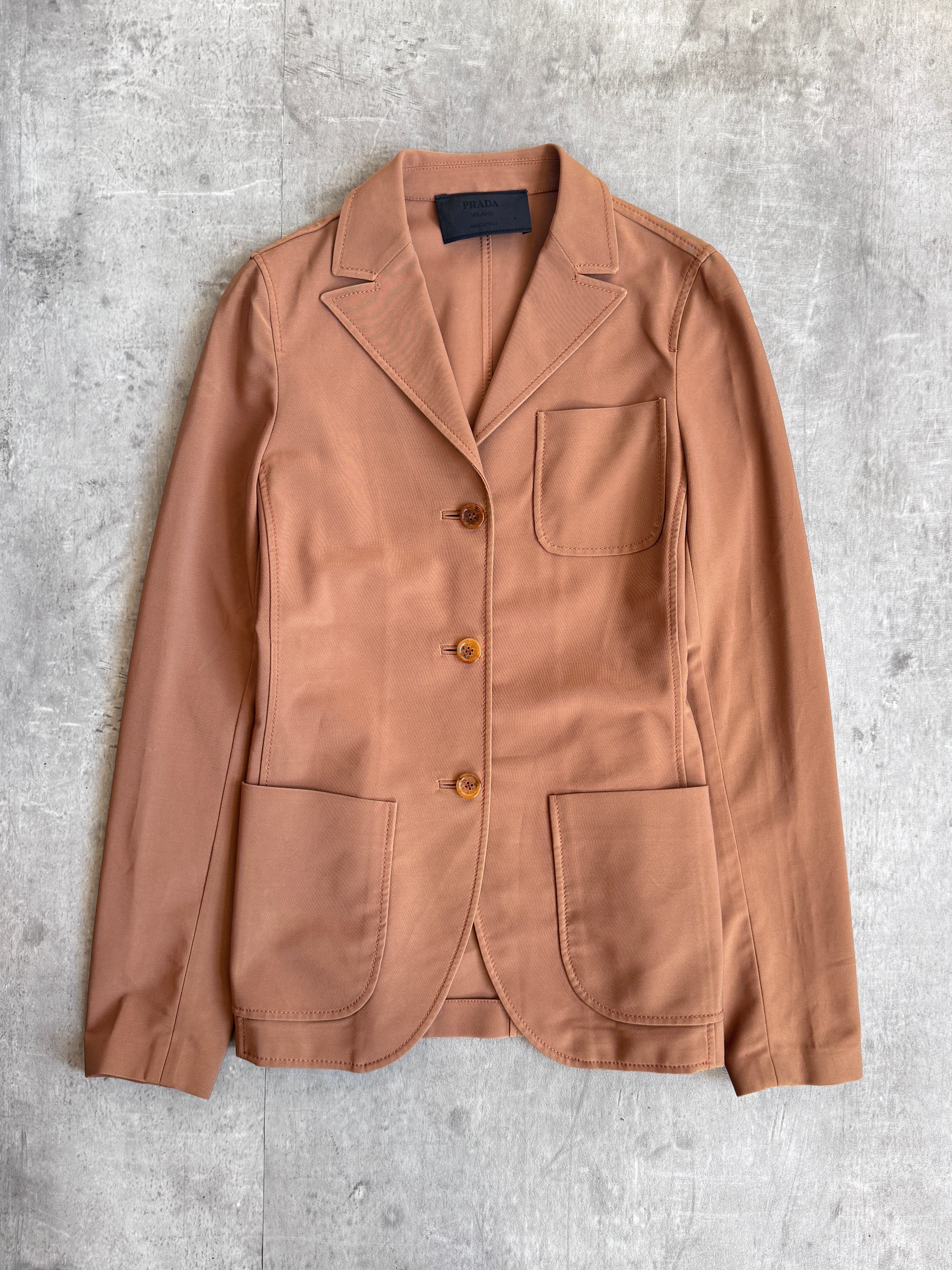 prada 1990's テーラードジャケット コート vintage prada 1990's テーラードジャケット コート vintage