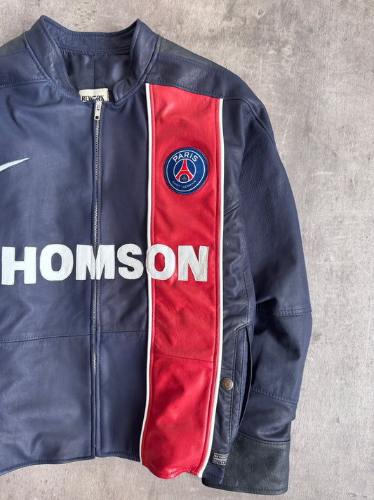 VT Rework : Paris Saint Germain Reworked Leather Jacket