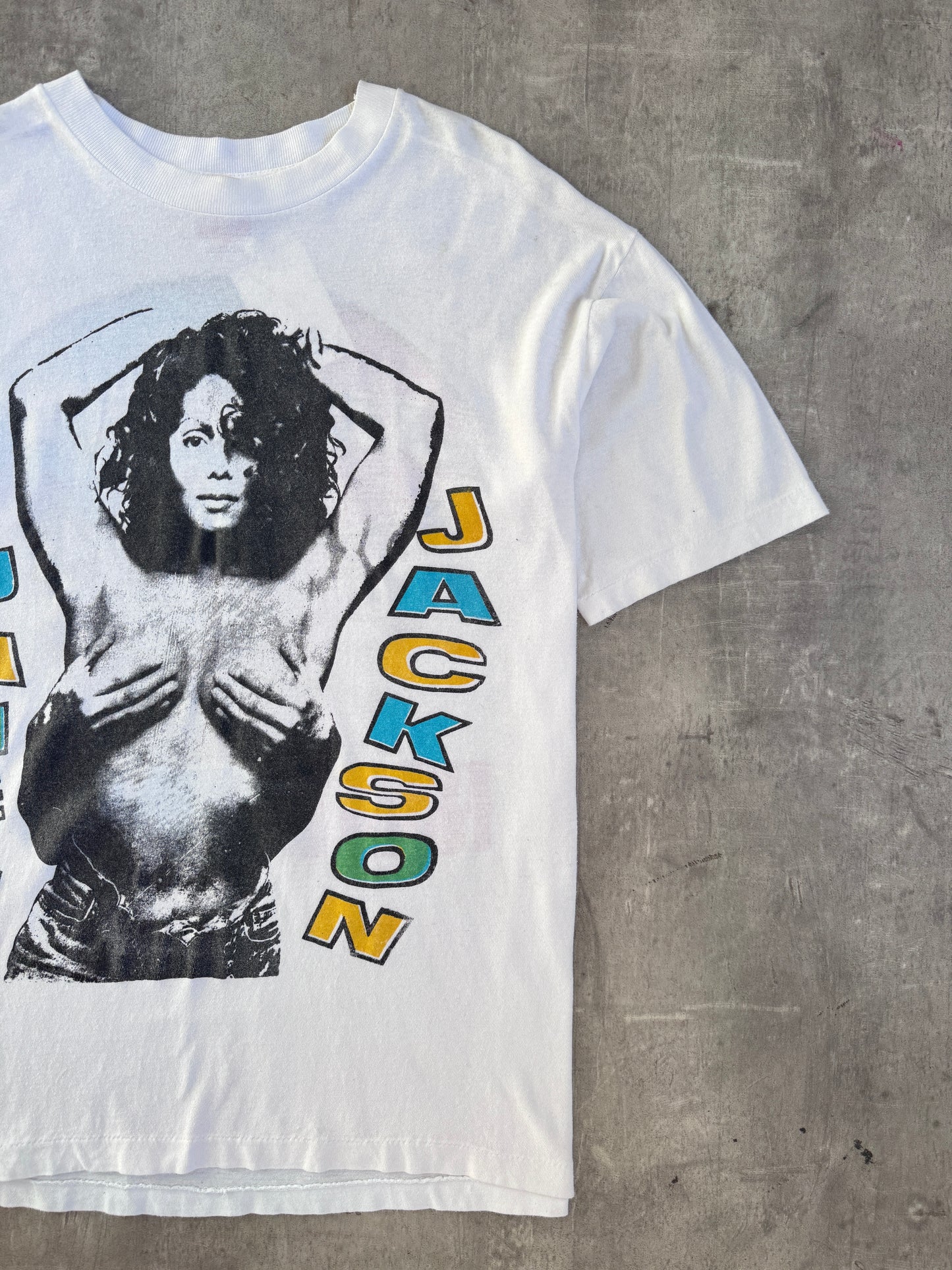 90s Rare Janet Jackson Singlestitch Tee