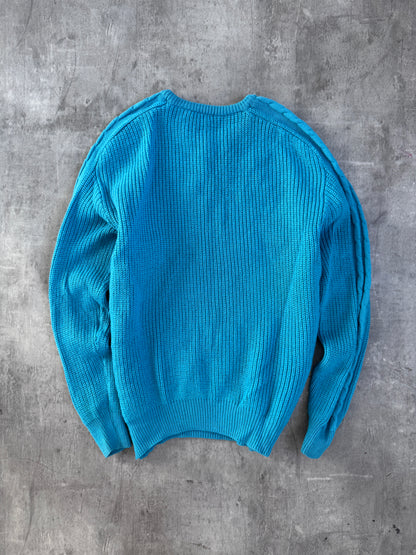 80s Moncler Cable Knit Sweater