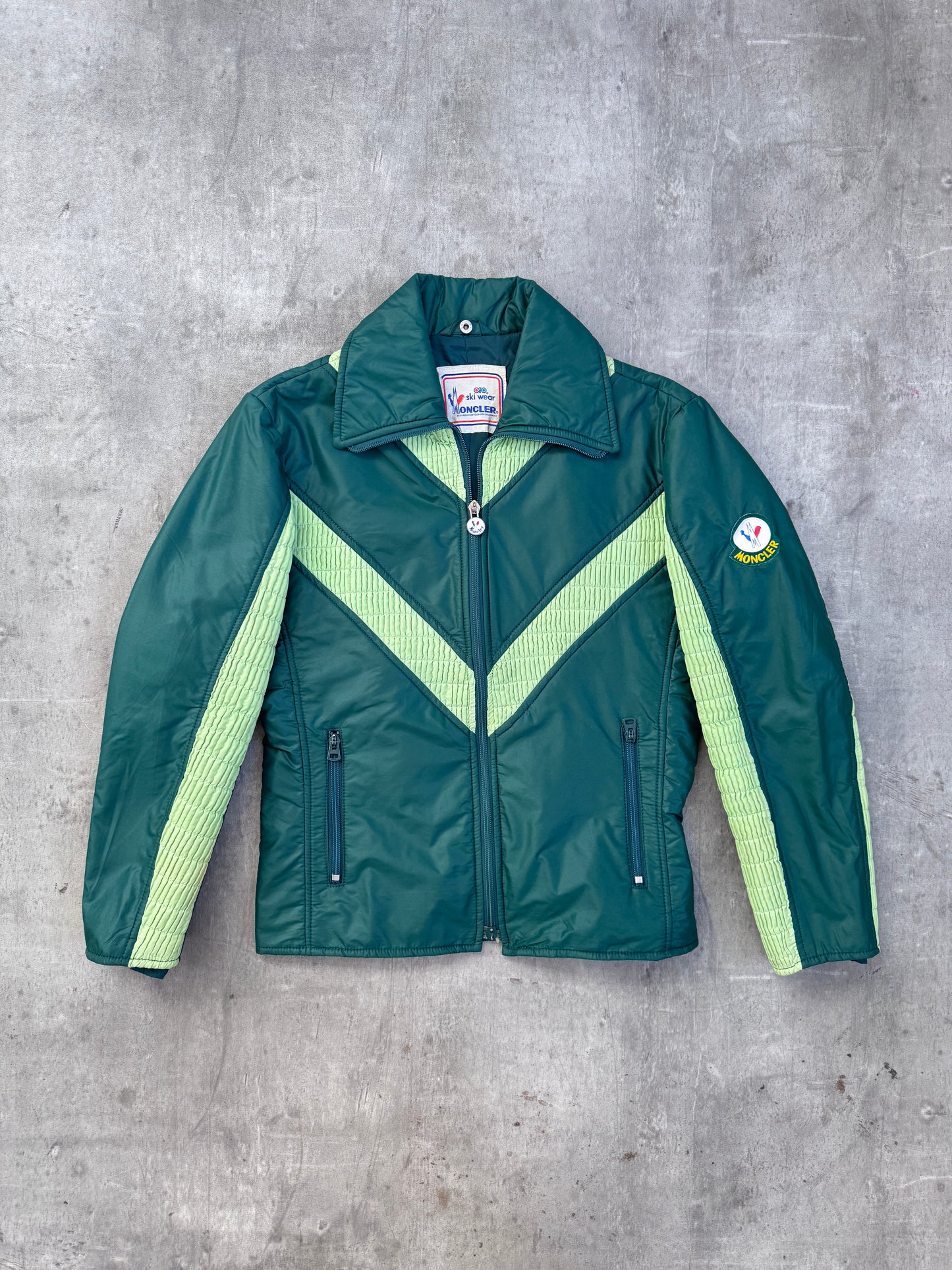 1970s Moncler Two Tone Ski Jacket
