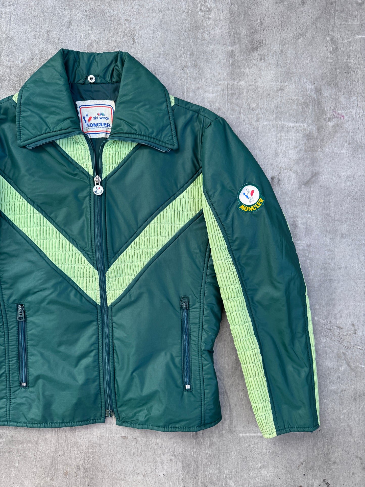 1970s Moncler Two Tone Ski Jacket