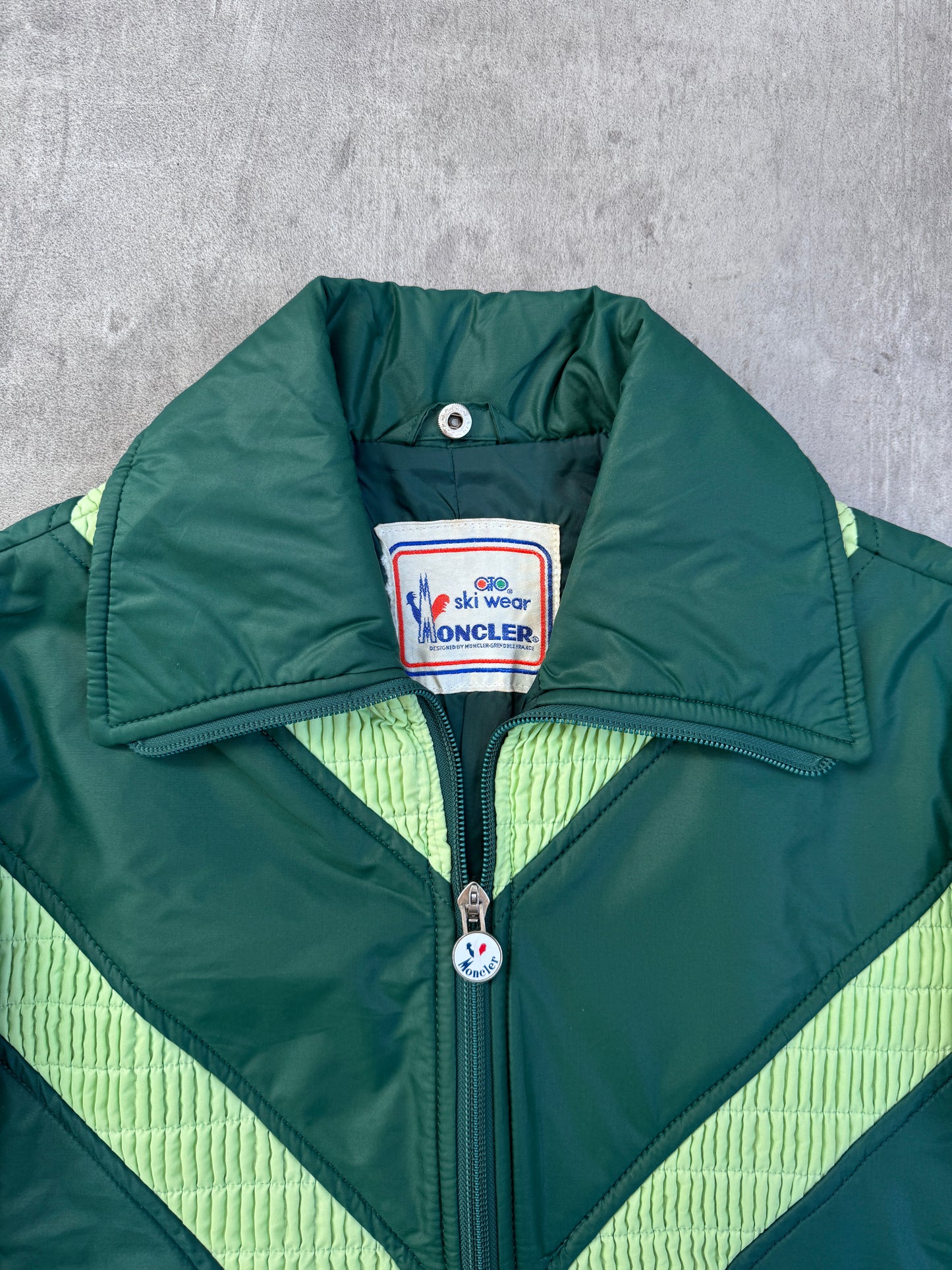 1970s Moncler Two Tone Ski Jacket