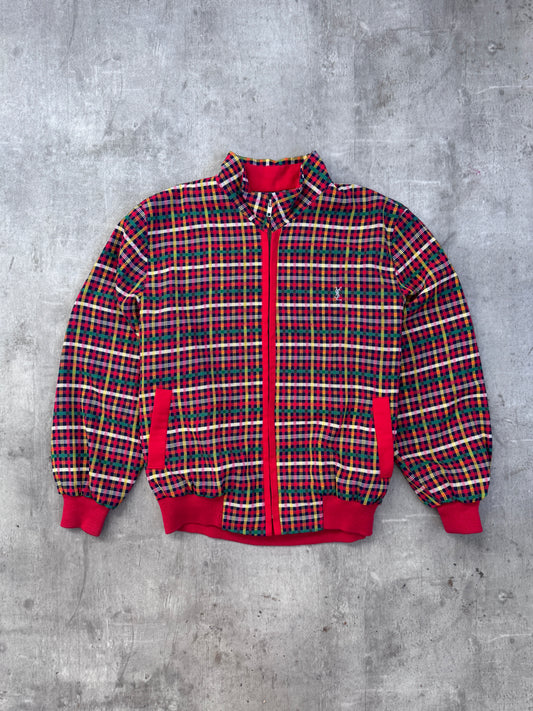 YSL Pour Homme Plaid Track Jacket