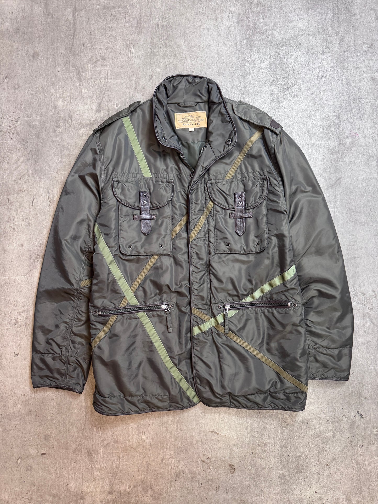 Avirex Type 28-A6755 Multi Pocket Padded Coat