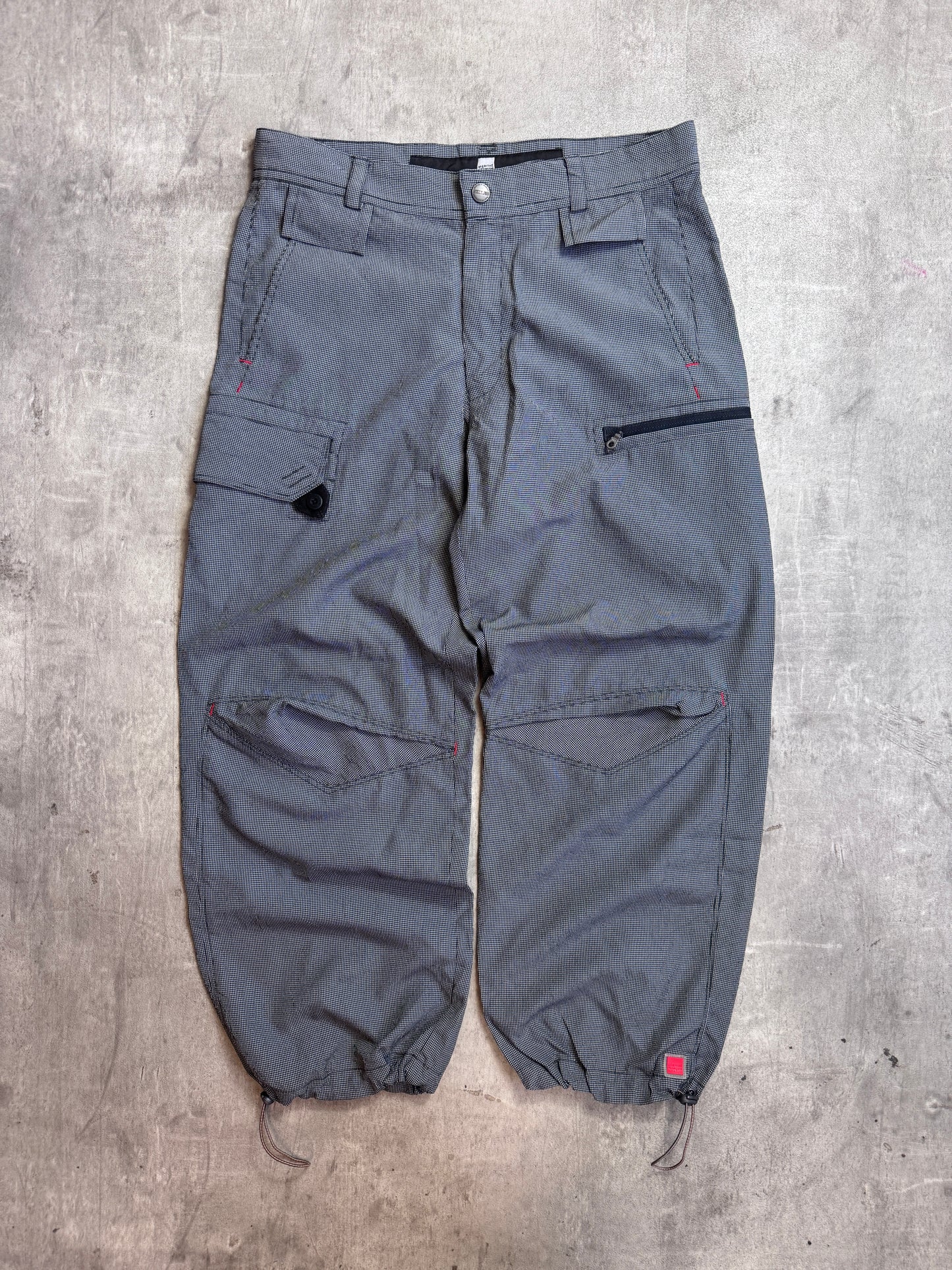 Marithe Francois Girbaud Grid Cargo Trousers