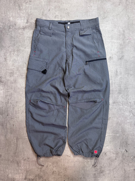Marithe Francois Girbaud Grid Cargo Trousers