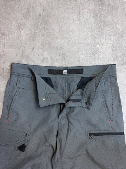 Marithe Francois Girbaud Grid Cargo Trousers