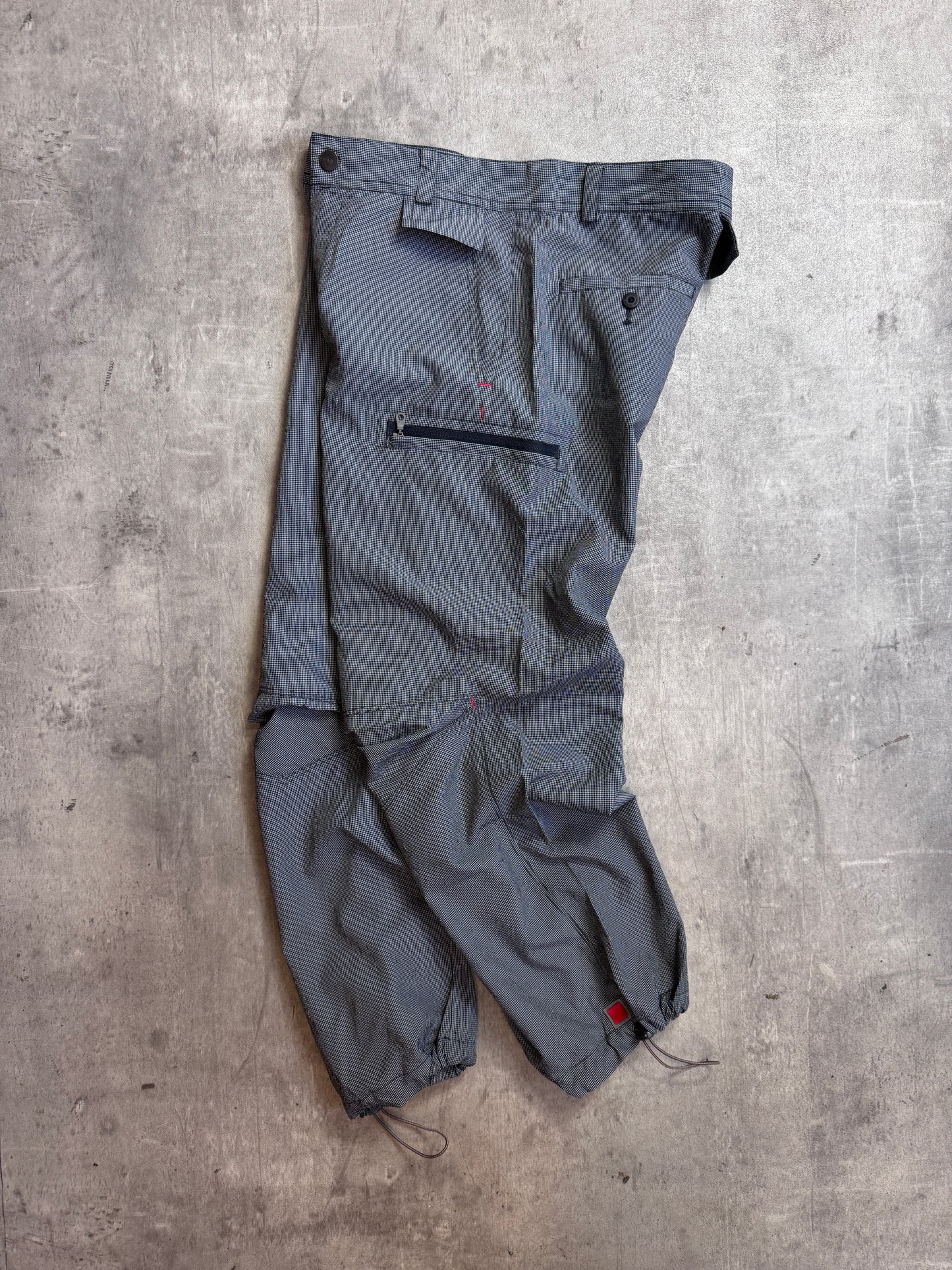 Marithe Francois Girbaud Grid Cargo Trousers