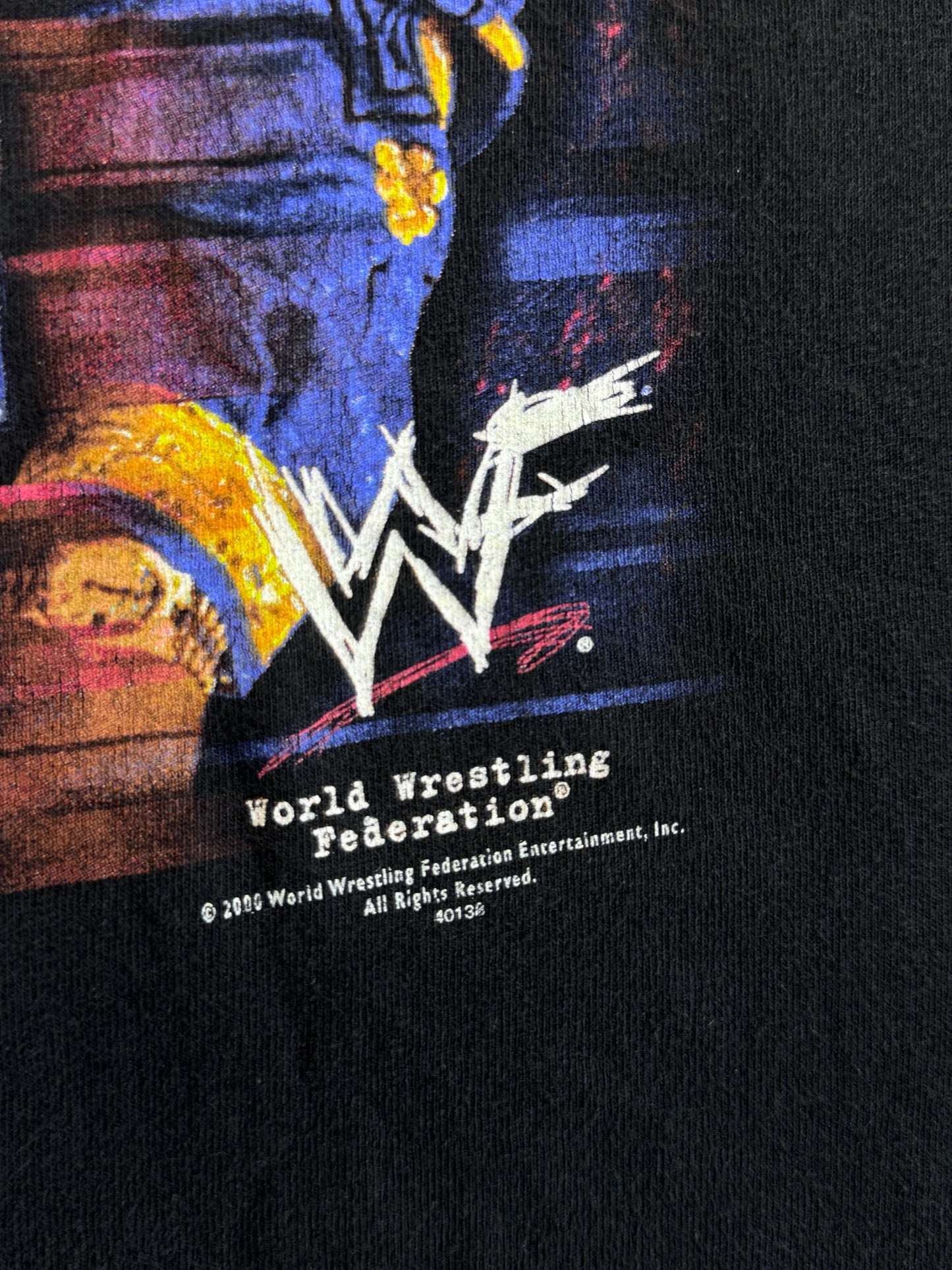 2000 The Rock WWE Graphic Tee