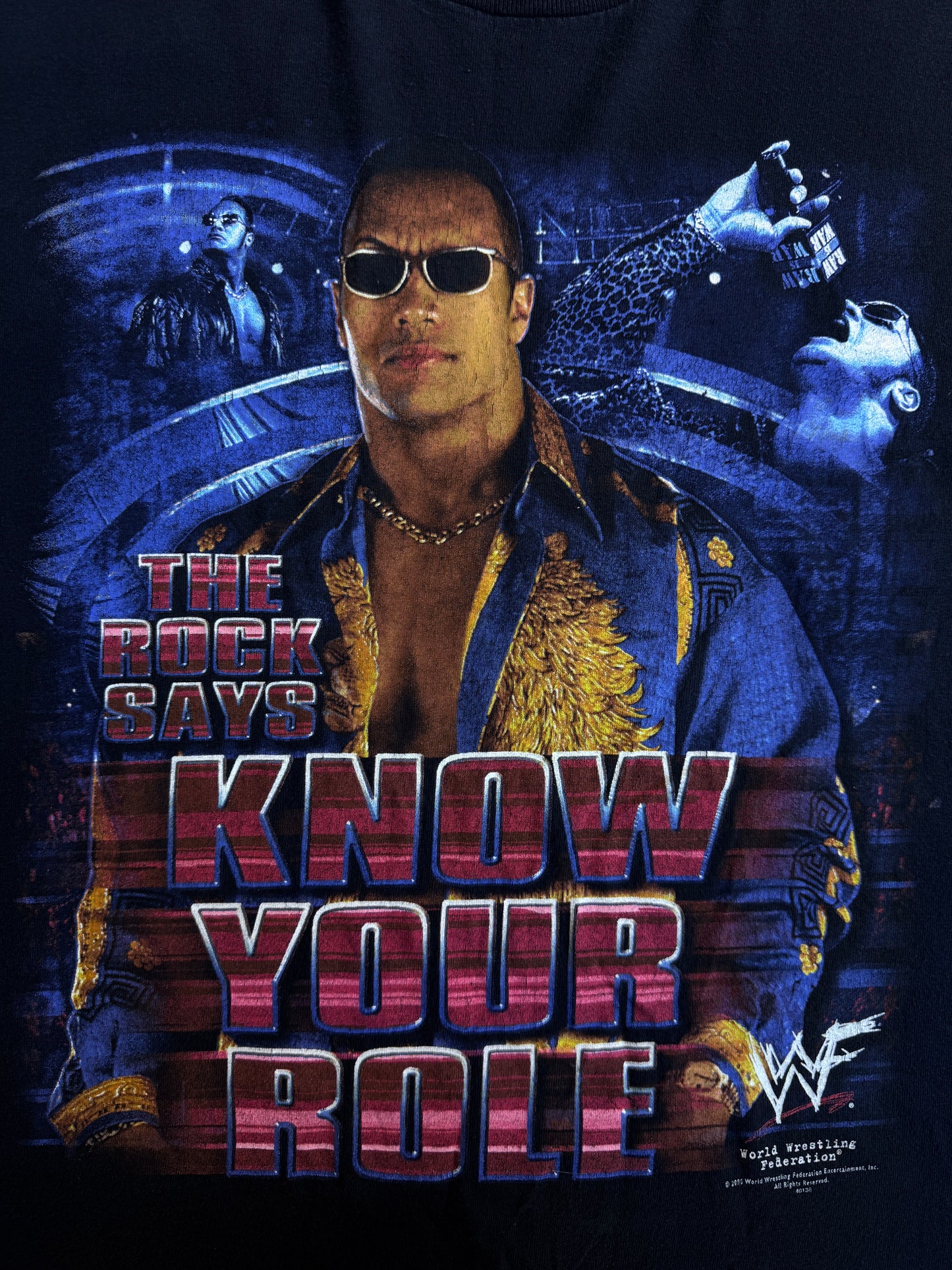 2000 The Rock WWE Graphic Tee