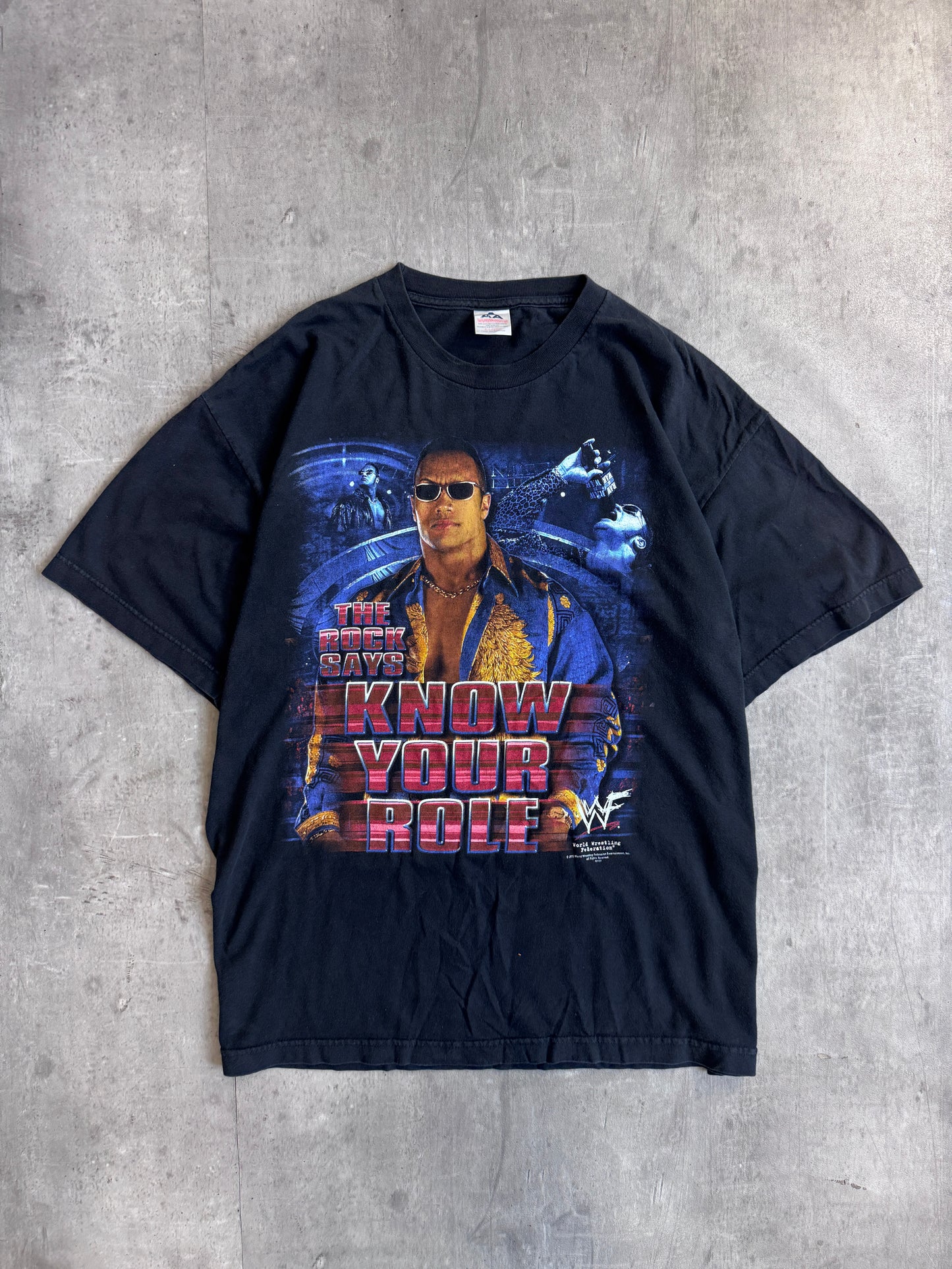 2000 The Rock WWE Graphic Tee
