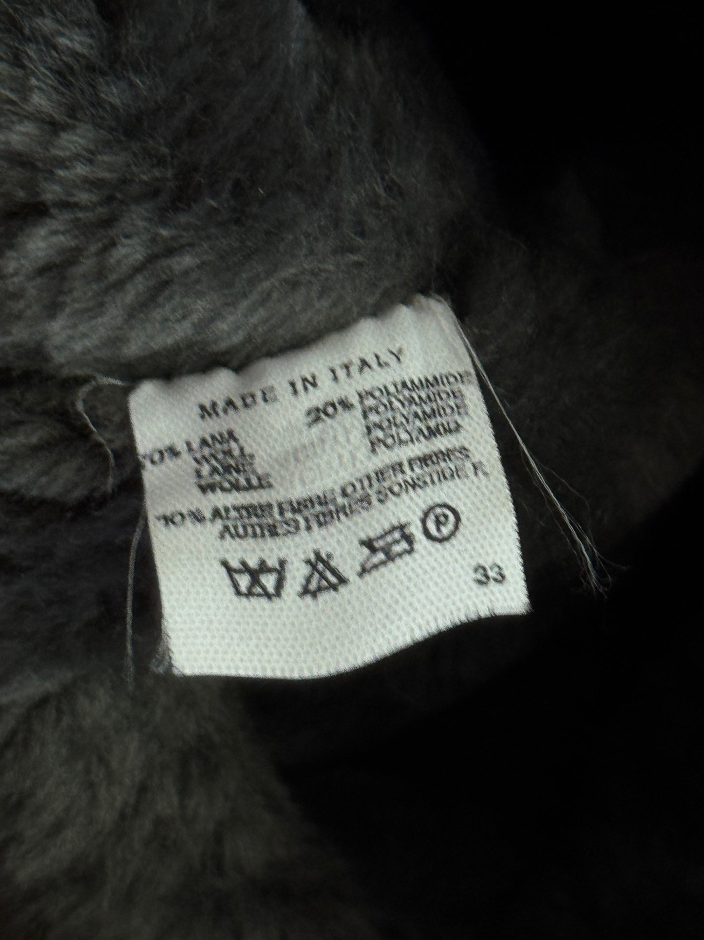 Giorgio Armani Unique Apparel 1980 Wide Double Collar Leather Belt Navy Wool Jacket