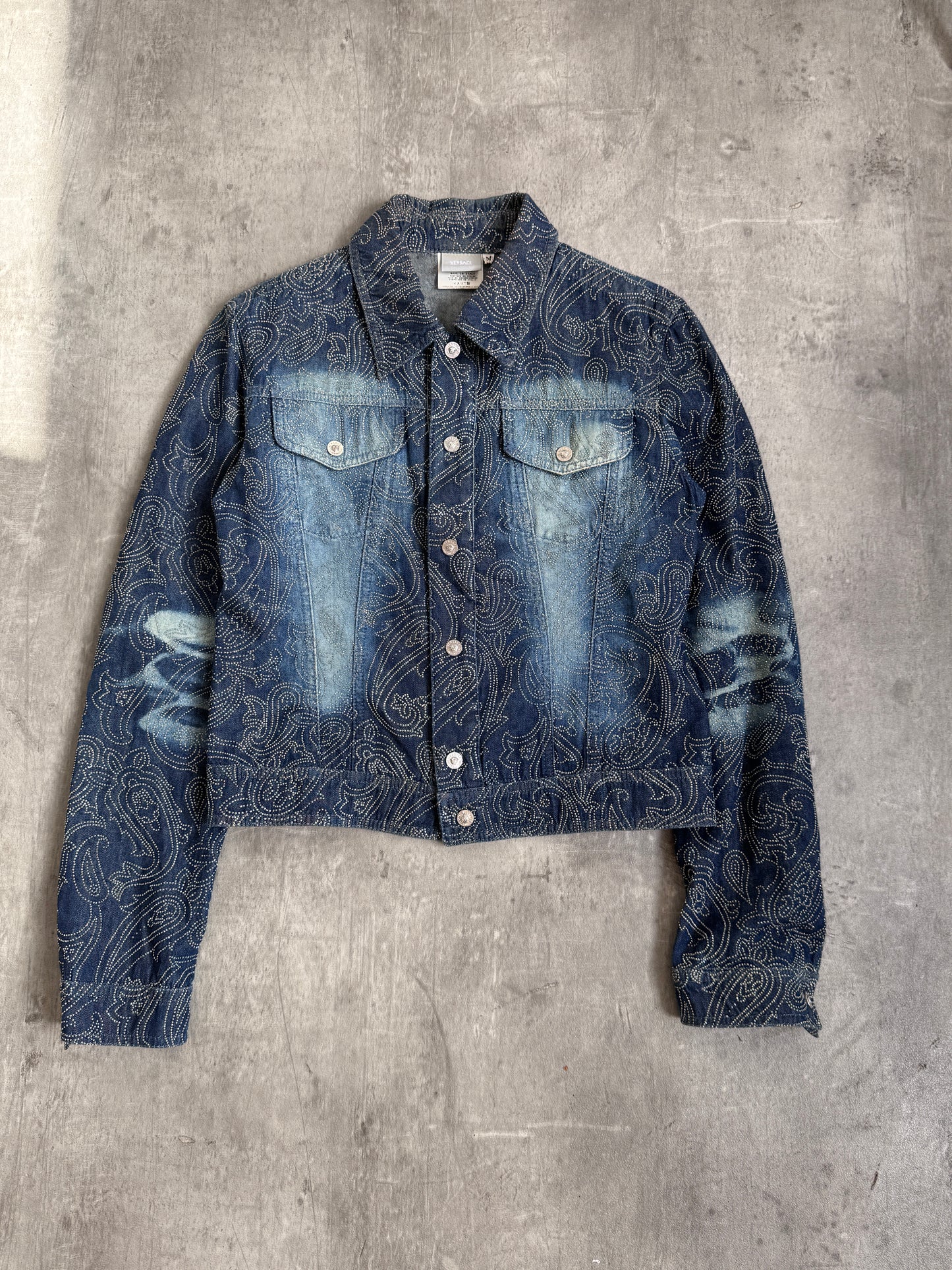 Versace Jeans Denim Diamonte Two-Piece