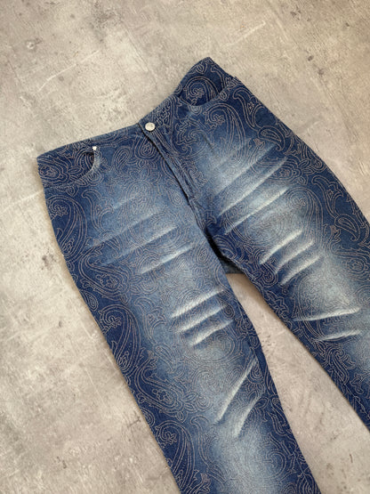 Versace Jeans Denim Diamonte Two-Piece