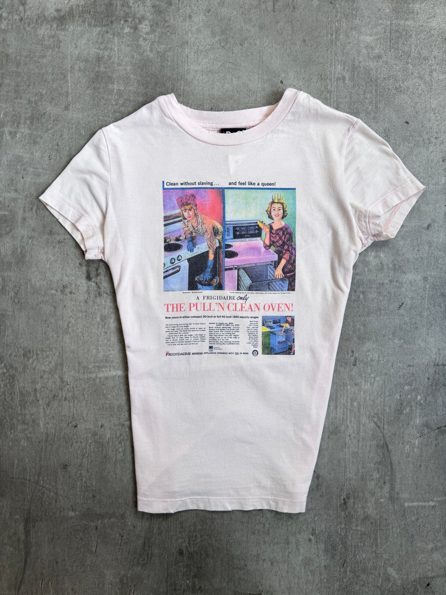 D&G Alcott Frigidaire Pink Hue Graphic Tee