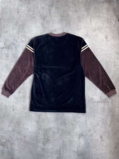 Pelle Pelle Velour Tri Tone Sweater