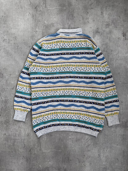 Missoni Sport Knit Button Down Sweater