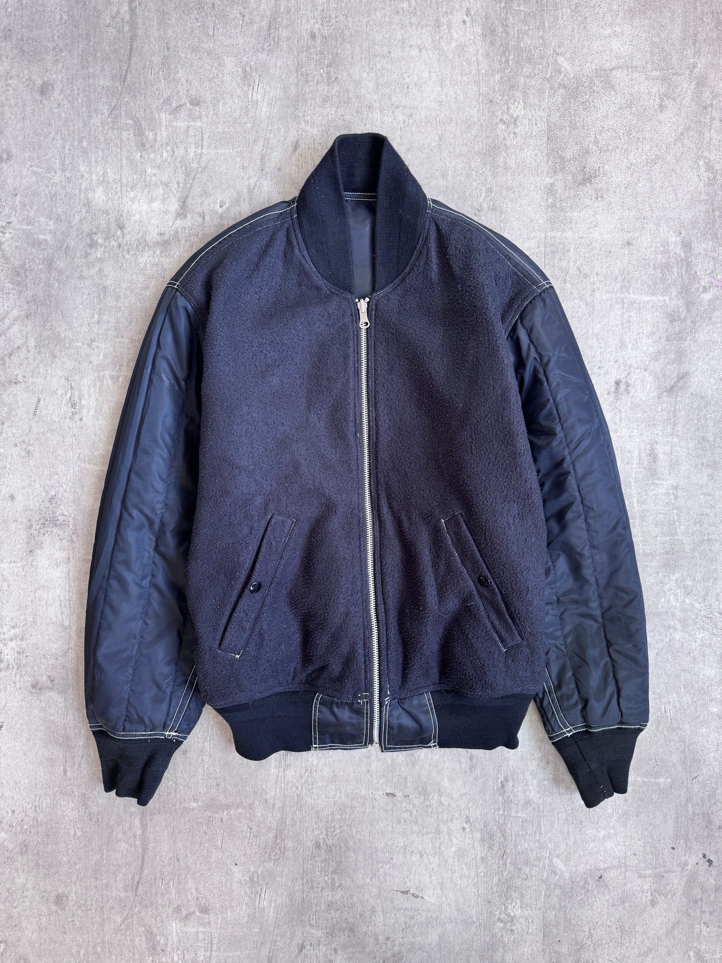 Posh Boy P.EL Multipocket Military Style Bomber Jacket