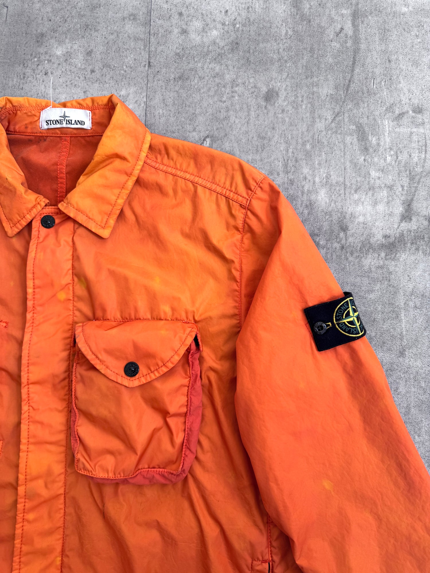 A/W 2015 Stone Island Lamy Flock Nylon Technical Jacket