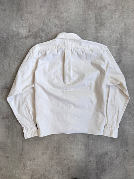 VT Rework: Cream Cotton Tutto Passa Italy L/S Shirt