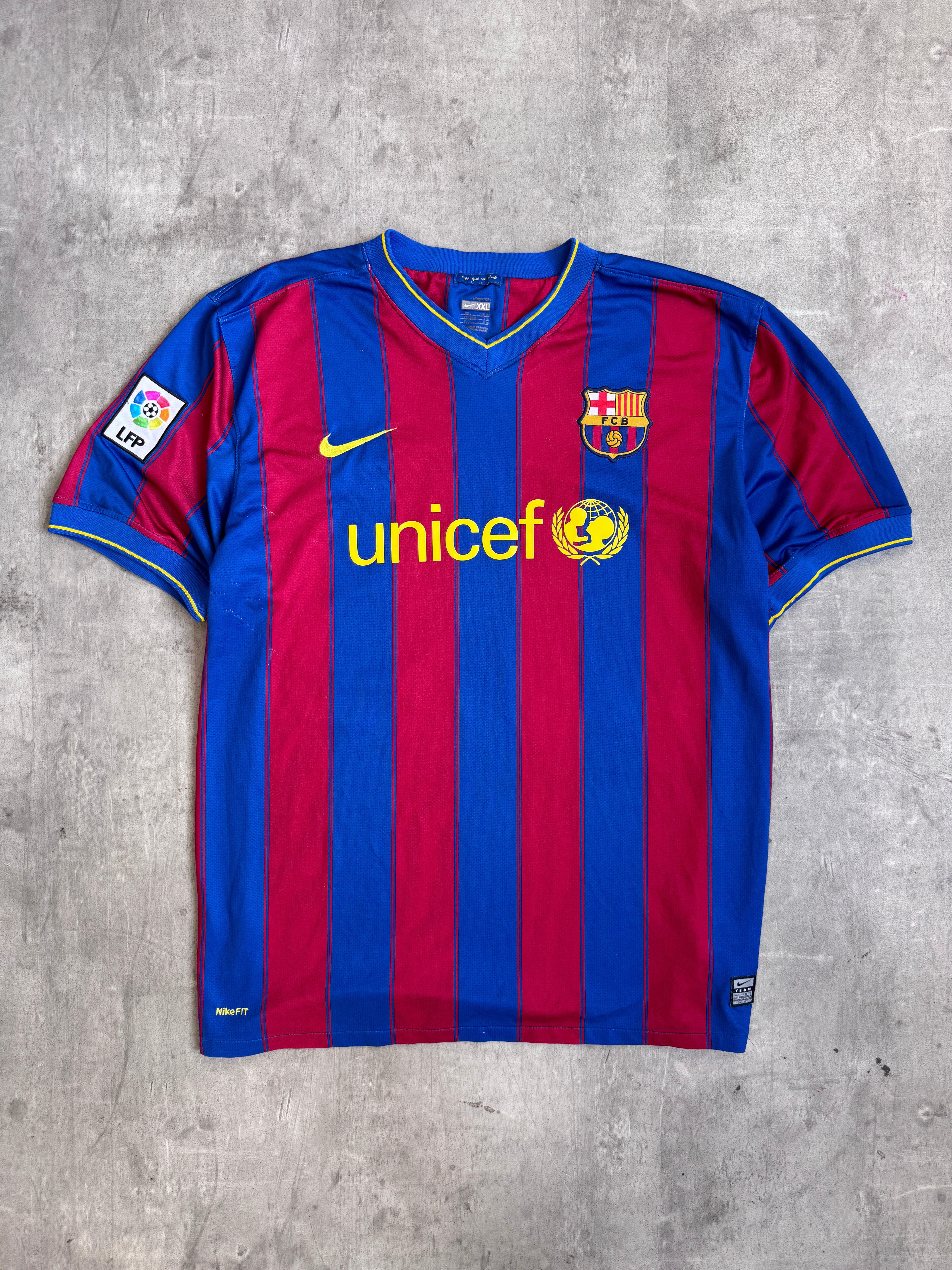 2009-10 FC Barcelona x Nike 'Ibrahimovic 9' Home Shirt – Vintage