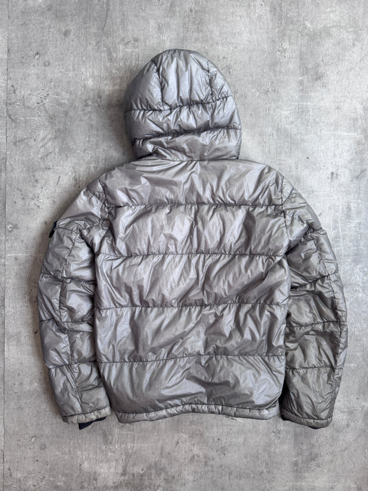 Stone Island A/W 2012 Garment Dyed Grey Down Puffer Jacket