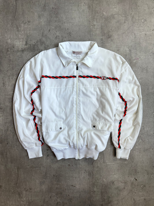 1970's Gucci Braid Link Double Layer Track Jacket
