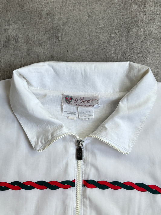 1970's Gucci Braid Link Double Layer Track Jacket