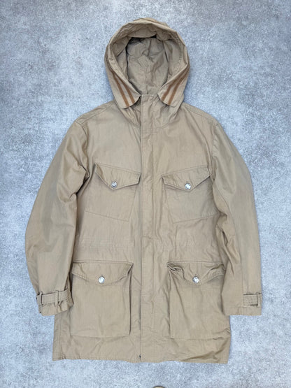 A/W C.P. Company Beige Hooded Parka Jacket