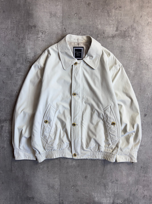 Christian Dior Lightweight Cream Full Zip Blouson
