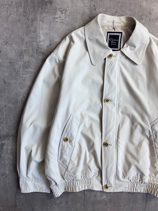 Christian Dior Lightweight Cream Full Zip Blouson