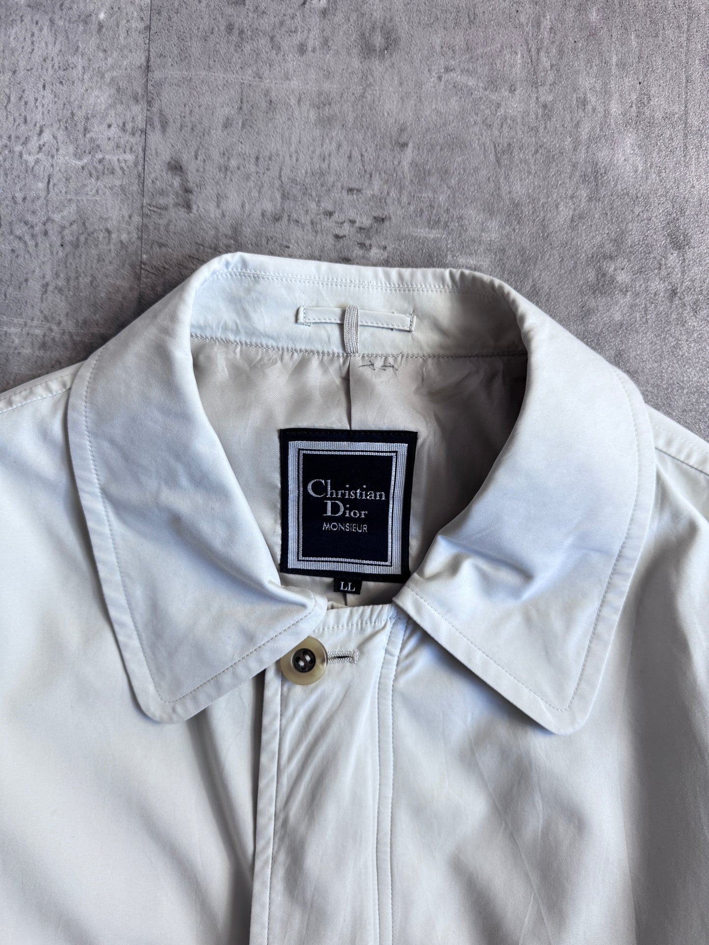 Christian Dior Lightweight Cream Full Zip Blouson