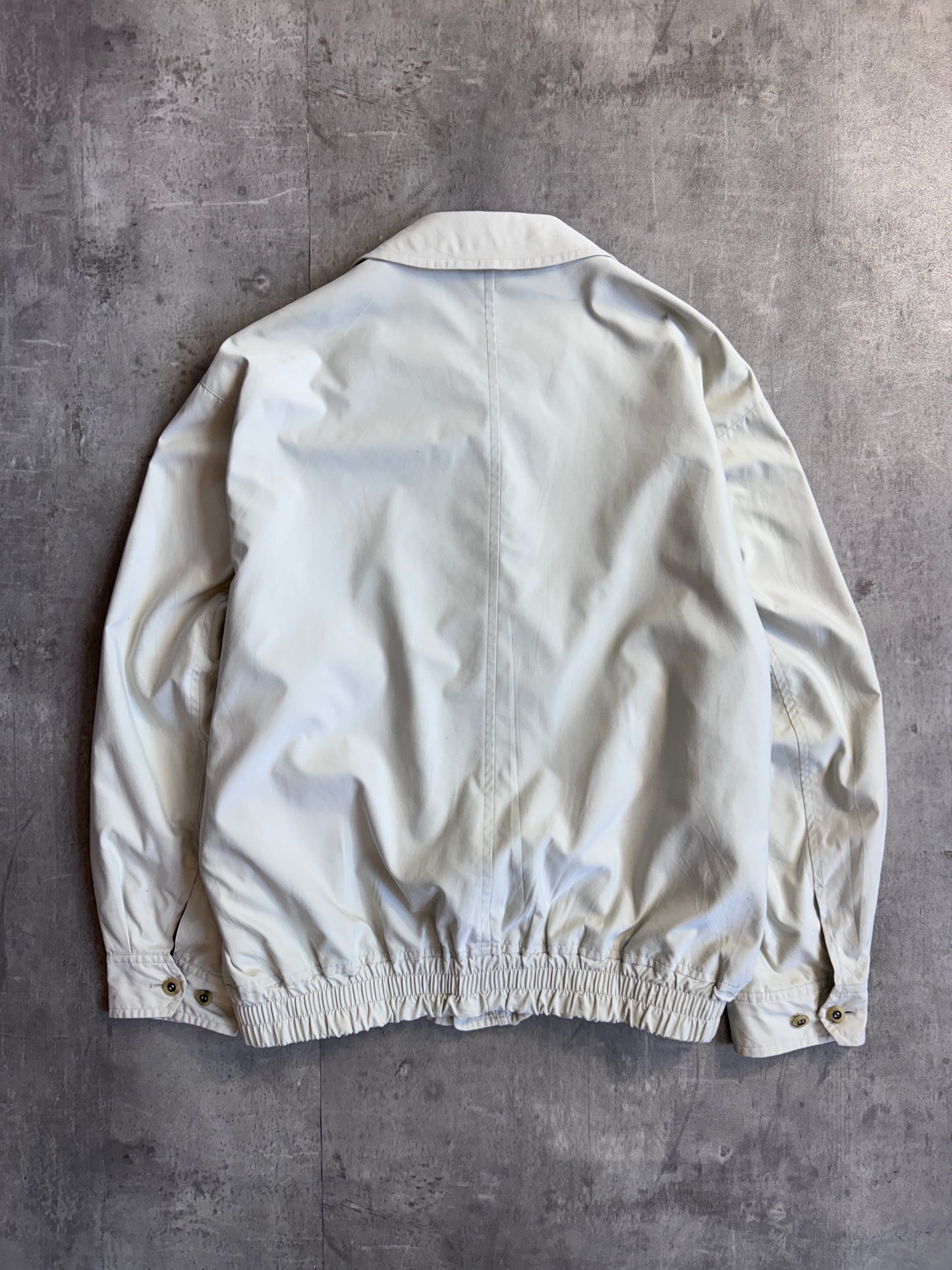 Christian Dior Lightweight Cream Full Zip Blouson