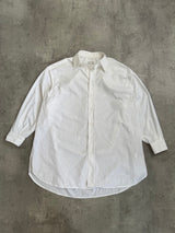 Maison Margiela Exposed Shoulder Oversized Shirt