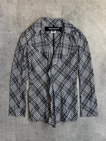 2003 Junya Watanabe CDG Houndstooth Pocket Detail Blazer