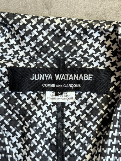 2003 Junya Watanabe CDG Houndstooth Pocket Detail Blazer
