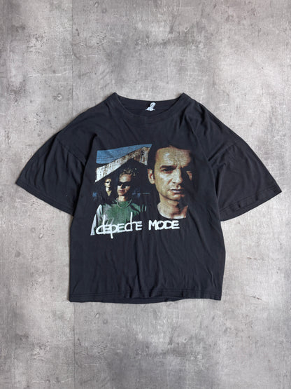2000's Depeche Mode Boxy Portrait Graphic Tee