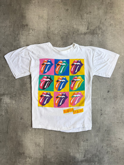 1990 Rolling Stones Urban Jungle Europe Single Stitch Tour Tee