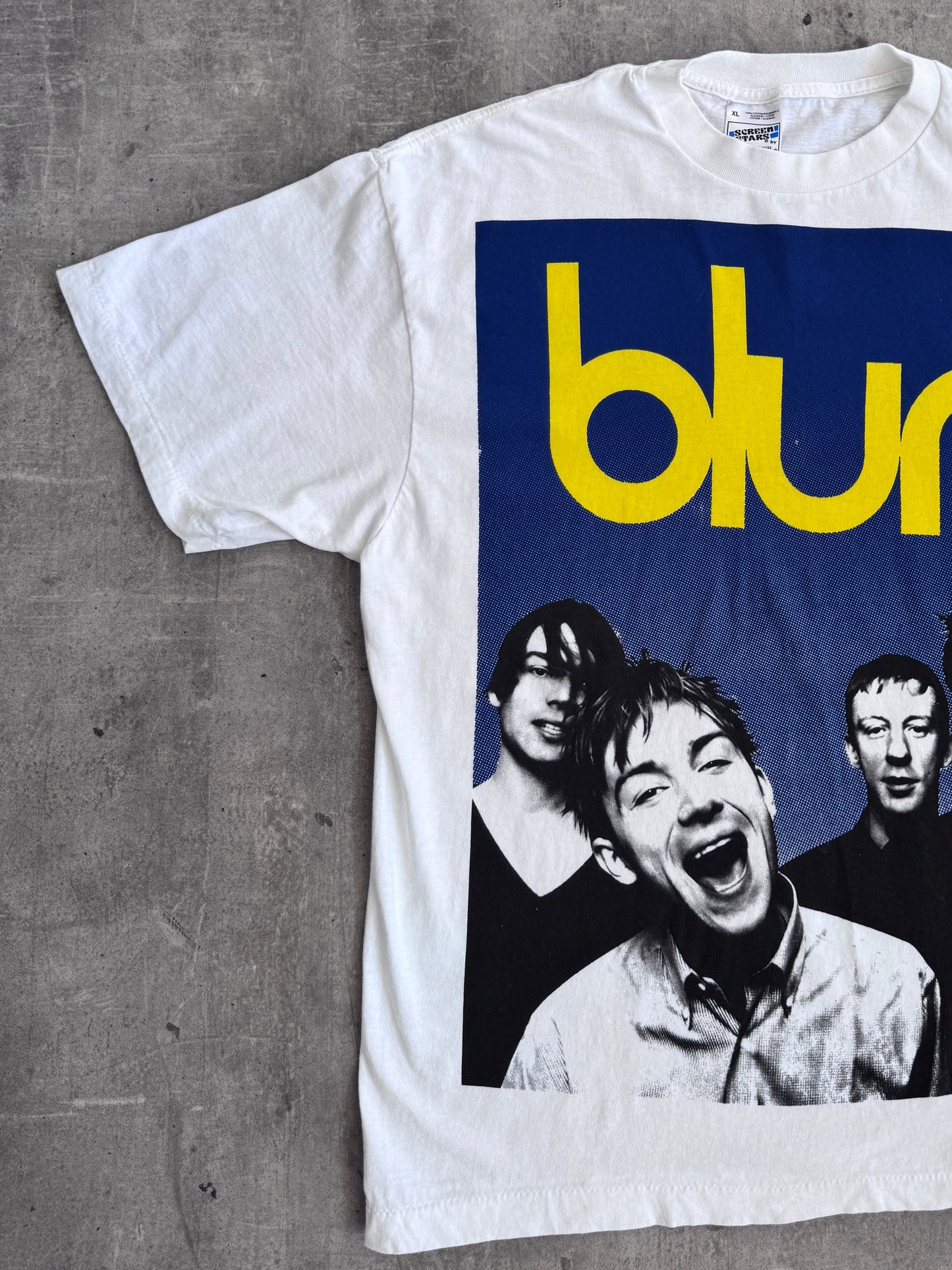 1993 Blur "Life Is Rubbish" The Abyss Tour Single Stitch Graphic Tee