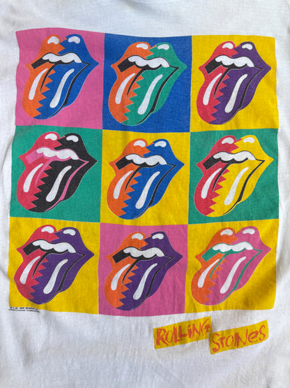 1990 Rolling Stones Urban Jungle Europe Single Stitch Tour Tee