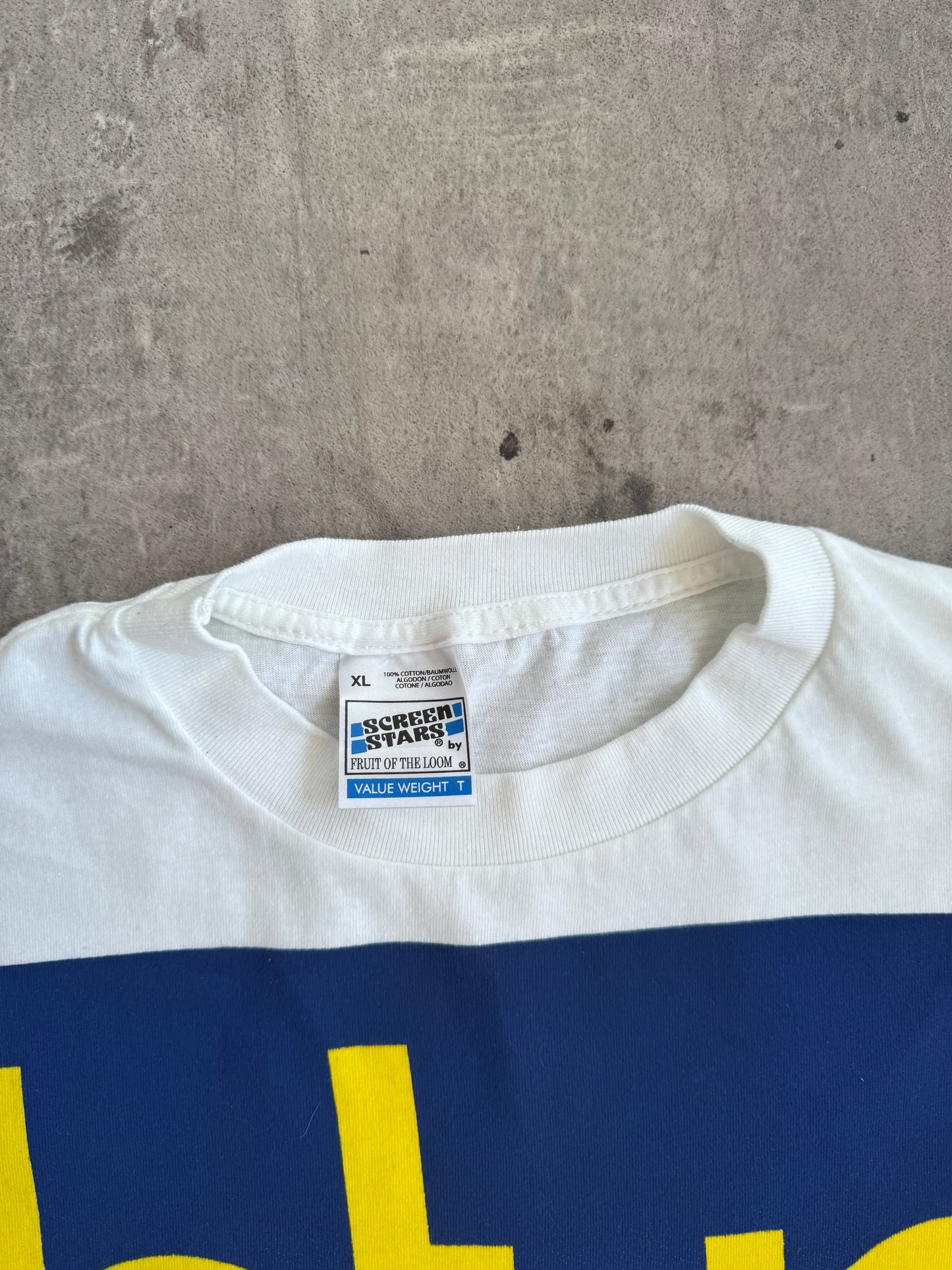 1993 Blur "Life Is Rubbish" The Abyss Tour Single Stitch Graphic Tee
