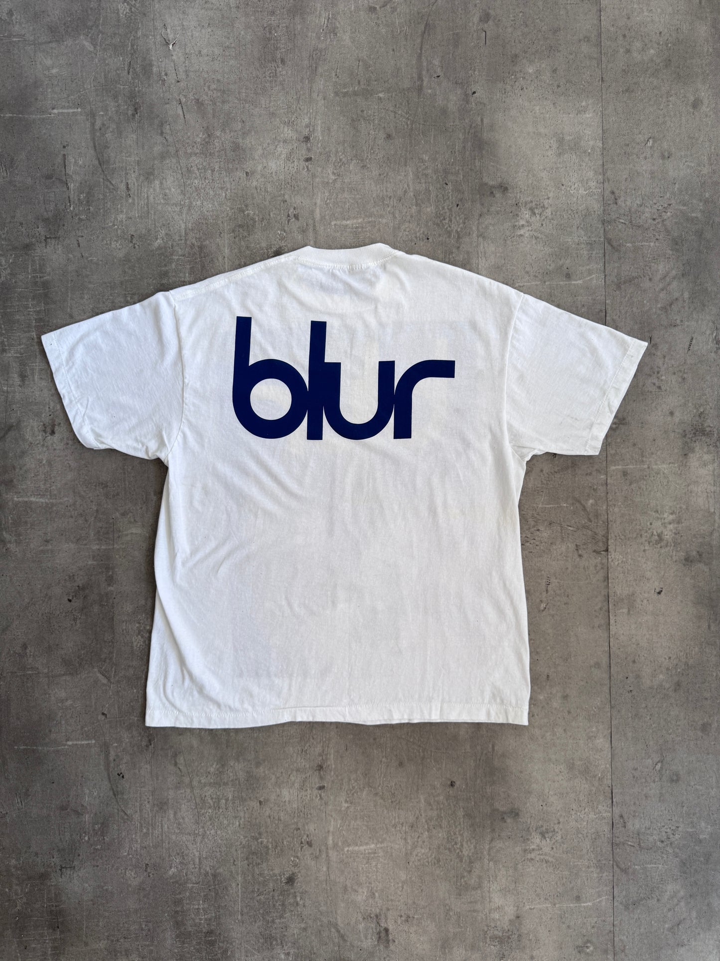 1993 Blur "Life Is Rubbish" The Abyss Tour Single Stitch Graphic Tee