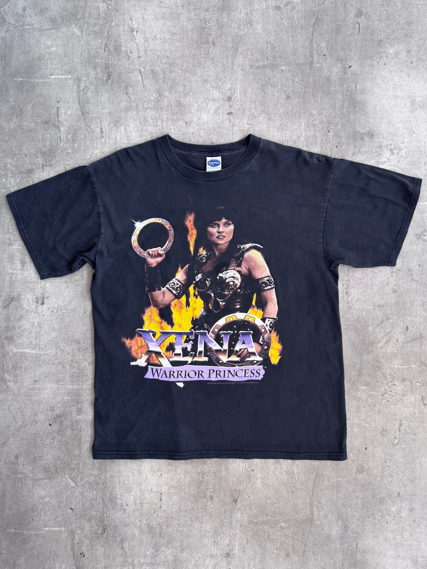 1997 Xena: Warrior Princess Graphic Promo Graphic Tee